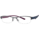Visions 181 Eyeglass Frames - Frame Blue/Blue, Size 51/17mm VIVISION18102