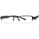 Visions 182 Progressive Prescription Eyeglasses - Frame Blue/Black, Size 50/18mm VIVISION18201