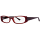 Visions 184 Eyeglass Frames - Frame Cherry, Size 52/15mm VIVISION18401