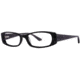 Visions 184 Eyeglass Frames - Frame Translucent Grape, Size 52/15mm VIVISION18402