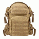 Vism 2911 Series Tactical Backpack with Ballistic Soft Panel-Rectangle Cut 10in X12in, Tan BSCBT2911-A