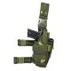 VISM 2955 Tactical Drop Leg Adjustable Holster, Woodland Camo CVDLHOL2955WC
