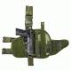 VISM 2955 Tactical Drop Leg Adjustable Holster, Woodland Camo CVDLHOL2955WC