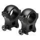 VISM 30mm Hunter Rifle Scope Rings/1.3In Height, Black VR30H13