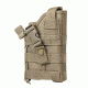 Vism Ambidextrous Modular Molle Holster/Tan CVHOL2953T