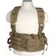 VISM AR Chest Rig w/Quick Detach Buckles - Tan CVARCR2922T