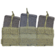 VISM AR10/ M1A/ FAL Triple Mag Pouch, Green, CV3083MP3042G
