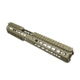VISM AR15 Keymod Handguard/ Two Piece/ Drop In Fit/ Carbine Extended Handguard Length/ 13 L, Tan VMARKMCET