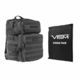 Vism Assault Backpack w/ Ballistic Soft Panel-Rectangle Cut 11 X 14 in, Urban Gray, BSCBAU2974-A