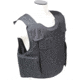 VISM Black Outer Carrier Vest w/Four Level IIIA Ballistic panels, Small, Black, BSO3AVBS