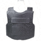 VISM Black Outer Carrier Vest w/Four Level IIIA Ballistic panels, Small, Black, BSO3AVBS