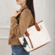 VISM BW0826 PU Leather Purse, Beige, BW0826BG