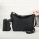 VISM BW2382 PU Leather Purse, Black, BW2382B