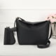VISM BW2382 PU Leather Purse, Black, BW2382B