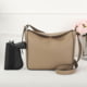 VISM BW2382 PU Leather Purse, Tan, BW2382T