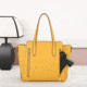VISM BW2810 PU Leather Purse, Yellow, BW2810Y