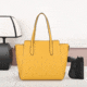 VISM BW2810 PU Leather Purse, Yellow, BW2810Y