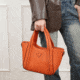 VISM BW3802 PU Leather Purse, Orange, BW3802OR