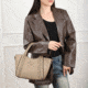 VISM BW3802 PU Leather Purse, Tan, BW3802T