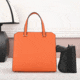 VISM BW5520 PU Leather Purse, Orange, BW5520OR