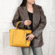 VISM BW6850 PU Leather Purse, Yellow, BW6850Y