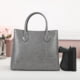 VISM BW8903 PU Leather Purse, Grey, BW8903GY