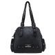 Vism Concealed Carry Braided Shoulder Bag, Black, BWB001