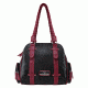 Vism Concealed Carry Braided Shoulder Bag, Burgundy, BWB002
