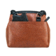 Vism Concealed Carry Braided Tote Bag, Brown w/Black, BWF003