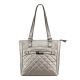 Vism Concealed Carry Quilted Tote Bag, Urban Gray, BWH002