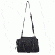 Vism Daisy Crossbody Satchel, Black, BWQ001