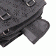 Vism Daisy Crossbody Satchel, Black, BWQ001
