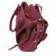 Vism Daisy Crossbody Satchel, Burgundy, BWQ003