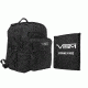 Vism Day Backpack with 10x12 in. Soft Ballistic Panel, Black BSCBDPB2979-A
