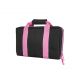 VISM Discreet Handgun/Pistol Case, Black/Pink Trim, 10.75in, 196658