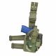 VISM Drop Leg Holster System, Right Hand, Woodland Camo, CVDLHOL2954WC
