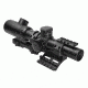 Vism Evolution 1.1-4X24 Scope/ Dot Plex/ And Vism Vmsprb Mount Combo, BLACK VEVOFD11424G/SPR