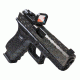 Vism Flip Dot Pistol Sight, Black VDFLIPGLO