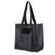 Vism Groccery Shopping Bag, Black, CSB2997B