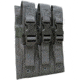 VISM Hicap Pistol Triple Magazine Pouch, Urban Gray, CVMP3030U