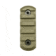 VISM Keymod Picatinny Rail - 3 Km Slots, Tan, VMKM3T