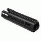 VISM KeyMod Triangle Handguard, for AR-15, Black, Carbine Length VMARTKMC