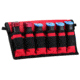 VISM Large Pistol Magazines Carrier, Red, CVMCL3018R