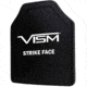 VISM LVL III+ SRT Ceramic/PE Ballistic Plate, 10X12, Curved Shooters Cut, Black, BP3PC1012