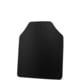 VISM LVL IIIA UHMWPE Hard Ballistic Plate, 10X12, Multi-Curve Shooter's Cut, Black, BUDPCM1012