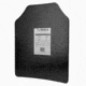 VISM LVL IIIA UHMWPE Hard Ballistic Plate, 11X14, Curved Shooters Cut, Black, BUDC1114
