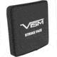 VISM LVL IV Ceramic/PE Ballistic Plate, 6X6, Curved Side, Black, B4C66C