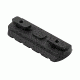 VISM M-LOK Accessory Picatinny Rail, Black, Short VMML3