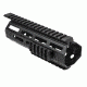 VISM M-LOK Handguard, for AR-15/M4, Black, Carbine Length VMARMLC