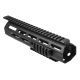 VISM M-LOK Handguard, for AR-15, Black, Mid Length VMARMLM